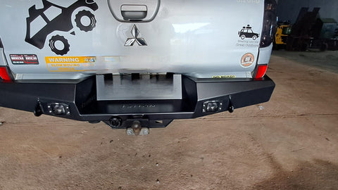 Triton MN-ML 2010-2015  | Rear Bumper with towbar